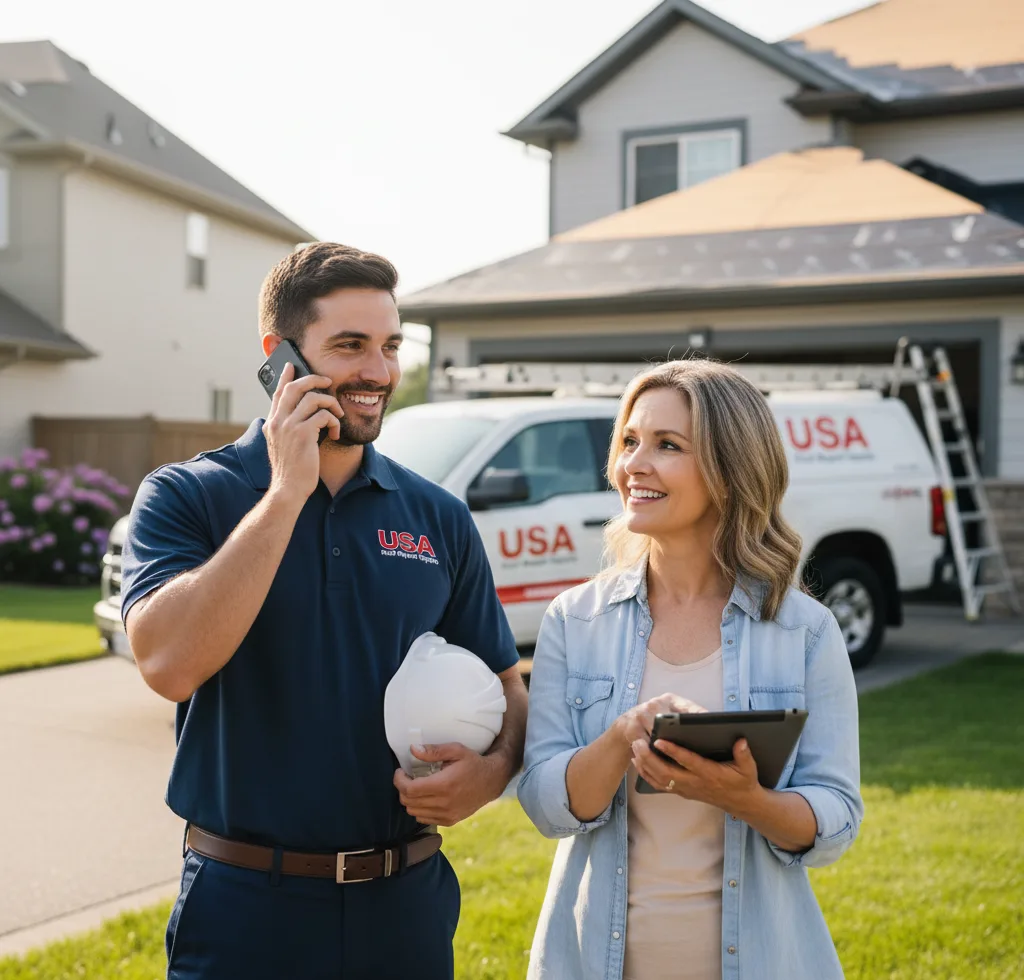 USA Roof Repair Experts customer support in Franklin Furnace